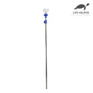 라이프헬퍼 링거 폴대 P1 휠체어 침대 수액 환자 병원 요양원 가정용 노인