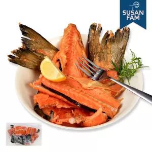 노르웨이 연어서더리 5kg 10kg 연어 머리 갈비 꼬리 특수부위 구이용 벌크 대용량