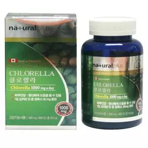 [유로메디] 네추럴플러스 클로렐라 300정 5개월분