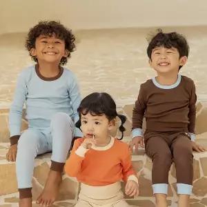 [슈슈페] 젤라또 가을 겨울 아기내복 신생아 긴팔 유아동 배앓이 골지 스판 아기실내복