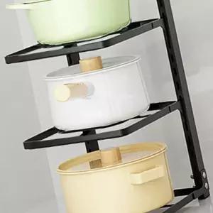 주방 접시정리대 높이조절 냄비 후라이팬 그릇 거치대