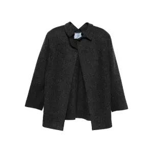 프라다 open front coat 10483083772168 TP720982078