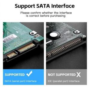 Sata to usb 3.0/2.0  c 케이블 지원 2.5 인치 외장형 HDD SSD 하드 드라이브 어댑터 컴퓨터 커넥터 변환