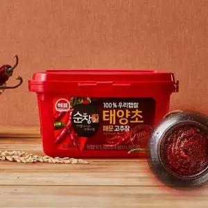 해표 순창궁 우리햅쌀 태양초 매운고추장 1kg 1개