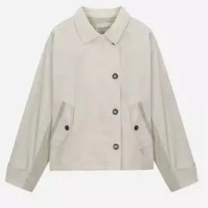 써스데이아일랜드 셔츠카라 컬러블록 블루종 점퍼T256MJP901W 325472