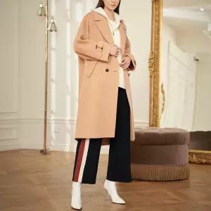 [르니앤맥코이]잉글랜드 스타일 핸드메이드 롱 캐시미어 코트 MJ11HC202HJJ