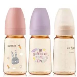 마더케이 베이직 PPSU 젖병 180ml 트리플 세트_토끼블라썸,베베라일락,베이직크림
