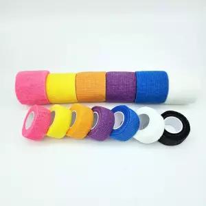 (2.5cm) 스포츠 자가점착 테이프 테이핑/그립/의료용/손가락/압박/중약지/손목/무릅/점착/운동/무릎/의료