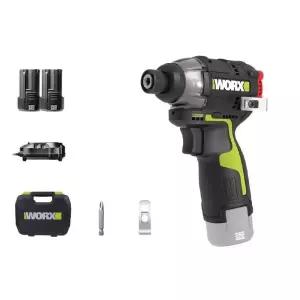 [정품] 웍스 WORX WU132X 충전 임팩 드라이버 배터리 2개 세트