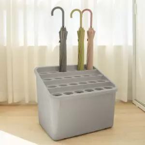 BS 우산꽂이 24구 그레이 대용량 업소용 우산 보관함 정리함 카페 사무실 다모아