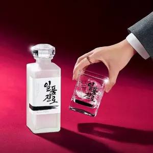 일품진로 소주잔 전용잔 유리 컵 굿즈