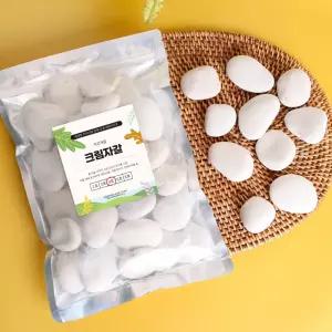 세경팜 크림자갈 4호 2kg 납작 돌 그림그리기 에그스톤 반려돌