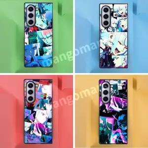  [호환]사이버펑크 엣지러너 애니 갤럭시 Z폴드 Z플립 3 4 5 6 7 휴대폰케이스