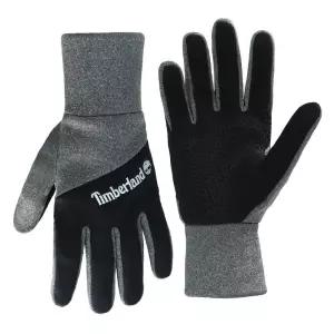 Timberland 남성용 컬러블록 전도성 장갑 - 손바닥 플리스 뒷면, 방수, 터치스크린, 따뜻한 겨울 핸드웨어