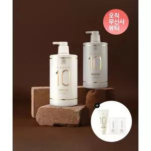 MISEENSCENE 살롱10 단백질 에센스팩 990ml 손상모/극손상모+샴푸30ml+살롱10 2종샤쉐 증정 232564