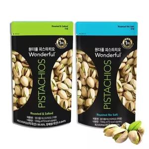 원더풀피스타치오 코스트코 두쫀쿠 구운 파스타치오 견과 150g 무염 1봉+가염 1봉