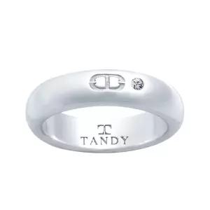 [TANDY] 탠디 시그니쳐 실버925 볼륨 링 반지 우정링 커플링 TDR201