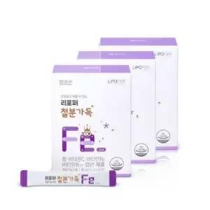 (정품) 함소아 리포퍼 철분 가득 30포 3박스 3개월분