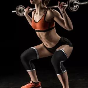 흘러내리지않는 무릎보호대 네오프렌 니슬리브