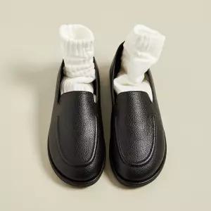 [무크] 여화 리프 플랫 베이직 로퍼 2colors