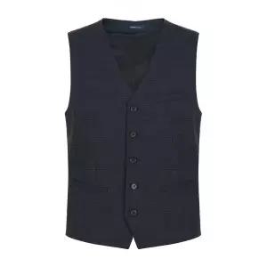 [바쏘옴므]울 블렌디드 쉐도우 체크 정장 베스트(WSY1VE17A)