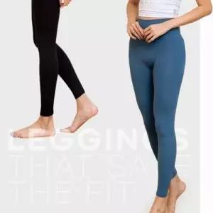 [라일리여성의류] Rly 사계절레깅스 노와이존레깅스 원단 무봉제레깅스