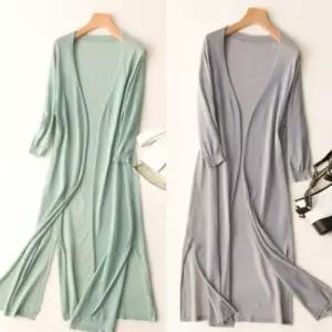 [라일리여성의류] Rly 7부카디건 코트형 롱가디건 브이넥 LK-G00