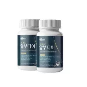 알부디어 프리미엄 알부민 녹용추출물 밀크씨슬 아르기닌 함유 영양 보충제 120정x2통