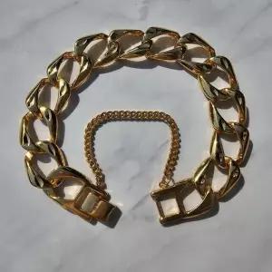 [노블른] 써지컬스틸 12mm 체인 레이어드 도금 팔찌