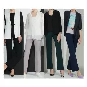 올리브그린 A5 SS 시그니처 세미플레어 팬츠 4종