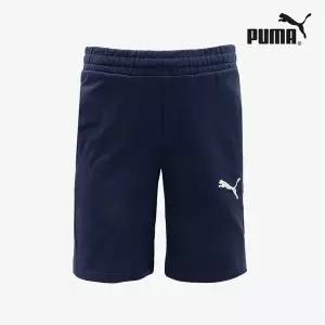 매장정품 푸마 팀골 캐쥬얼 쇼트 남성 반바지 운동복 네이비 1715696