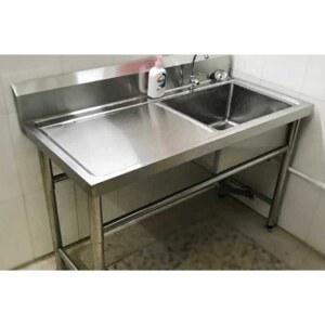 야외 업소용싱크대600 영업용 싱크대 세정 업소용개수대 세정대 캠핑장 업소용 주방 201