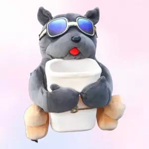 예쁜 차량소품 휴지통 캐릭터용품 차꾸미기 차량티슈