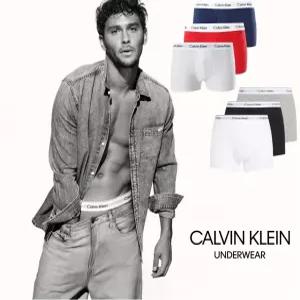 캘빈클라인 남자 사각 드로즈 CK 언더웨어 올블랙 면팬티 속옷