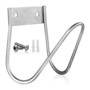 스테인레스 호스 걸이 거치대 물호스 보관 스텐 호스 걸이 가든 정리 야외 베란다 벽걸이 다용도 정원용