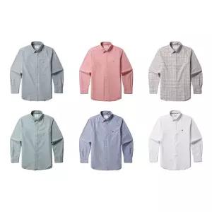 [롯데백화점]올젠 베이직 옥스포드 셔츠 ZBG1WC1202