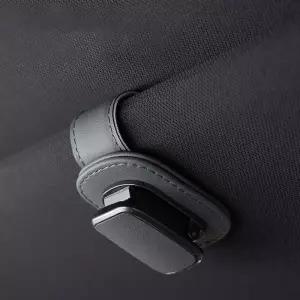 클린클립 차량용 선글라스 선바이저 클립 거치대 홀더 그레이