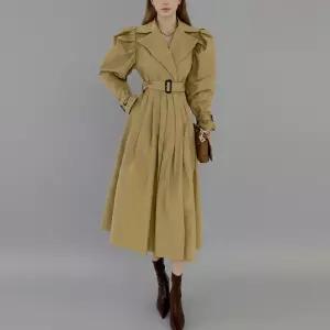 쥬인 트렌치 원피스