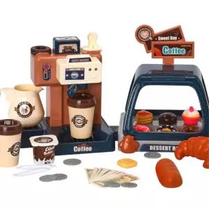 커피머신 리얼 장난감 디저트 카페 역할놀이 유치원 7살 6세 키즈카페 1학년 완구 5살