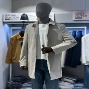 [트루젠][트루젠] 트루젠 베이지 비지니스 캐주얼 트렌치 코트 SI6613001051 (P003767067)