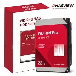 WD RED PRO 22TB 하드디스크 WD221KFGX 엔터프라이즈 NAS HDD