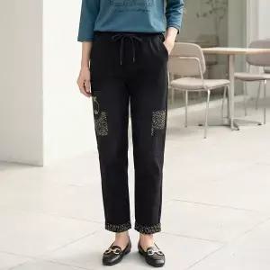 [엄마옷 로즈맘] 도경패치밴딩청바지