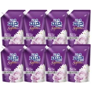 피죤고농축 피죤섬유유연제 실내건조섬유유연제 미스틱레인 1600ml 8개