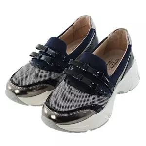 [에스콰이아][에스콰이아] 여성 리본 포인트 슬립온 5.5CM(EQFSHZ683NY) (P003771937)