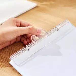 홀더 투명 20cm 메모 메모홀더 자석 집게 게시판 와이드 A4 플라스틱집게