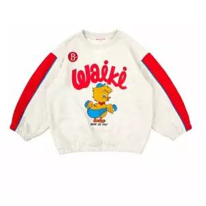 [롯데백화점]베베드피노 와이키 컬러 블록 스웨트셔츠 BP51MR327