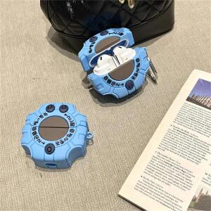 Samsung Galaxy Buds 3 Pro 용 3D 헤드폰 케이스 포함 디지몬 몬스터 Digivice 디자인 포함 실리콘 이어 버