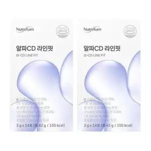 [단비] 뉴트리턴 알파CD 라인핏 14포 x 2개