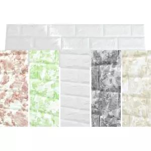 단열효과 2.2m 대용량 은박시트 그라데이션 폼블럭 벽쿠션 외풍차단 인테리어 원룸 좁은집