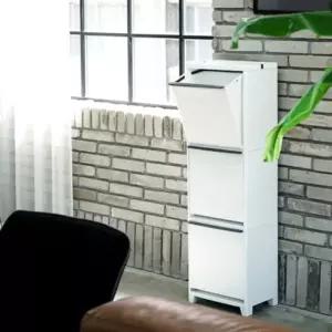 프랑코 스탠드 분리수거함 3단 352 x 270 1145mm